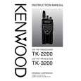 Cover page of KENWOOD TK-2200 Owner's Manual