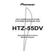Cover page of PIONEER HTZ-55DV Owner's Manual