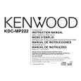 Cover page of KENWOOD KDC-MP222 Owner's Manual