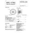 Cover page of KENWOOD KFC1774C Service Manual