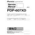Cover page of PIONEER PDP-607XD Service Manual
