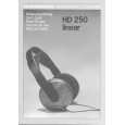 Cover page of SENNHEISER HD 250 Owner's Manual