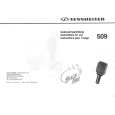 Cover page of SENNHEISER BF 509 Owner's Manual