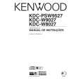 Cover page of KENWOOD KDS-W8027 Owner's Manual