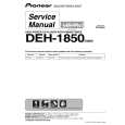 Cover page of PIONEER DEH-1800/XU/UC Service Manual