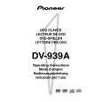 Cover page of PIONEER DV-939A Owner's Manual