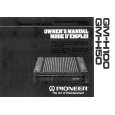 Cover page of PIONEER GMH50 Owner's Manual