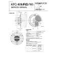 Cover page of KENWOOD KFC161B Service Manual