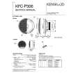 Cover page of KENWOOD KFC-P306 Owner's Manual