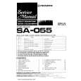 Cover page of PIONEER SA055 Service Manual