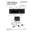 Cover page of KENWOOD KRC-640 Service Manual