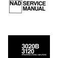 Cover page of NAD 3120 Service Manual