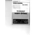 Cover page of PIONEER KEH3450 Owner's Manual