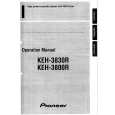 Cover page of PIONEER KEH-3800R Owner's Manual
