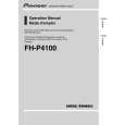 Cover page of PIONEER FH-P4100 Owner's Manual