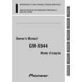 Cover page of PIONEER GM-X944 Owner's Manual