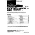 Cover page of PIONEER KEXM700SDK/W Service Manual