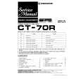 Cover page of PIONEER CT-70R Service Manual
