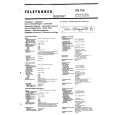 Cover page of TELEFUNKEN CN750 Service Manual