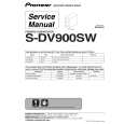Cover page of PIONEER HTZ-900DV/DFLXJ Service Manual