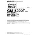 Cover page of PIONEER GM-5200T Service Manual
