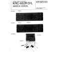 Cover page of KENWOOD KRC652D Service Manual