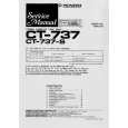 Cover page of PIONEER CT-737 Service Manual