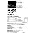 Cover page of PIONEER A51 Service Manual