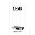 Cover page of KENWOOD AT-500 Owner's Manual