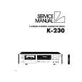 Cover page of LUXMAN K230 Service Manual