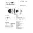 Cover page of KENWOOD KFC1684 Service Manual
