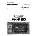Cover page of PIONEER FHP90 Owner's Manual