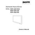 Cover page of PIONEER PDP-42H1AN Owner's Manual