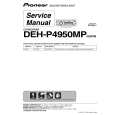 Cover page of PIONEER DEH-P4950MP/XU/CN5 Service Manual