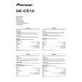 Cover page of PIONEER SE-CE10-XK/XCN/EW Owner's Manual
