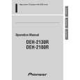 Cover page of PIONEER DEH-2100R Owner's Manual