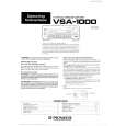 Cover page of PIONEER VSA1000 Owner's Manual