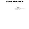 Cover page of MARANTZ CD50 Owner's Manual