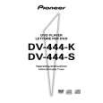 Cover page of PIONEER DV-444-K Owner's Manual