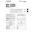 Cover page of PIONEER SAV300 Owner's Manual