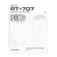 Cover page of PIONEER RT-707 Owner's Manual