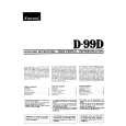 Cover page of SANSUI D-99D Owner's Manual