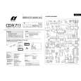 Cover page of SANSUI CD-X711 Service Manual