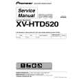 Cover page of PIONEER XVHTD520 Service Manual