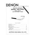 Cover page of DENON TU-747 Service Manual