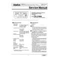 Cover page of CLARION PU2184A Service Manual