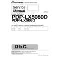 Cover page of PIONEER PDP-LX5080D/YVIXK5 Service Manual