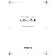 Cover page of ONKYO CDC-34 Owner's Manual