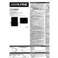 Cover page of ALPINE TVE-M006P Owner's Manual