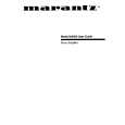 Cover page of MARANTZ MA500 Owner's Manual